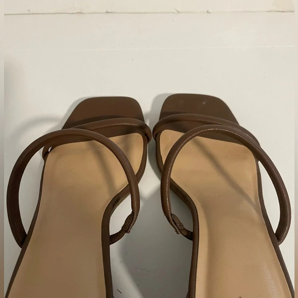 A New Day Brown Strappy Heels - US 8.5 - Picture 10 of 10